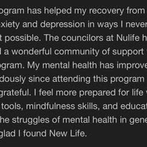Patient testimonial about recovery from anxiety and depression at Nulife